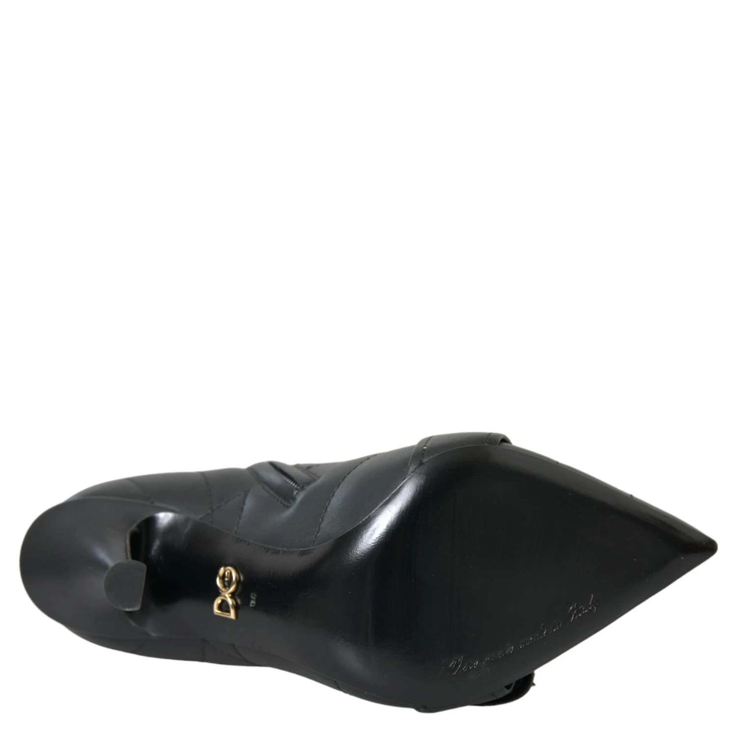Black Devotion Quilted Buckled Boots Shoes