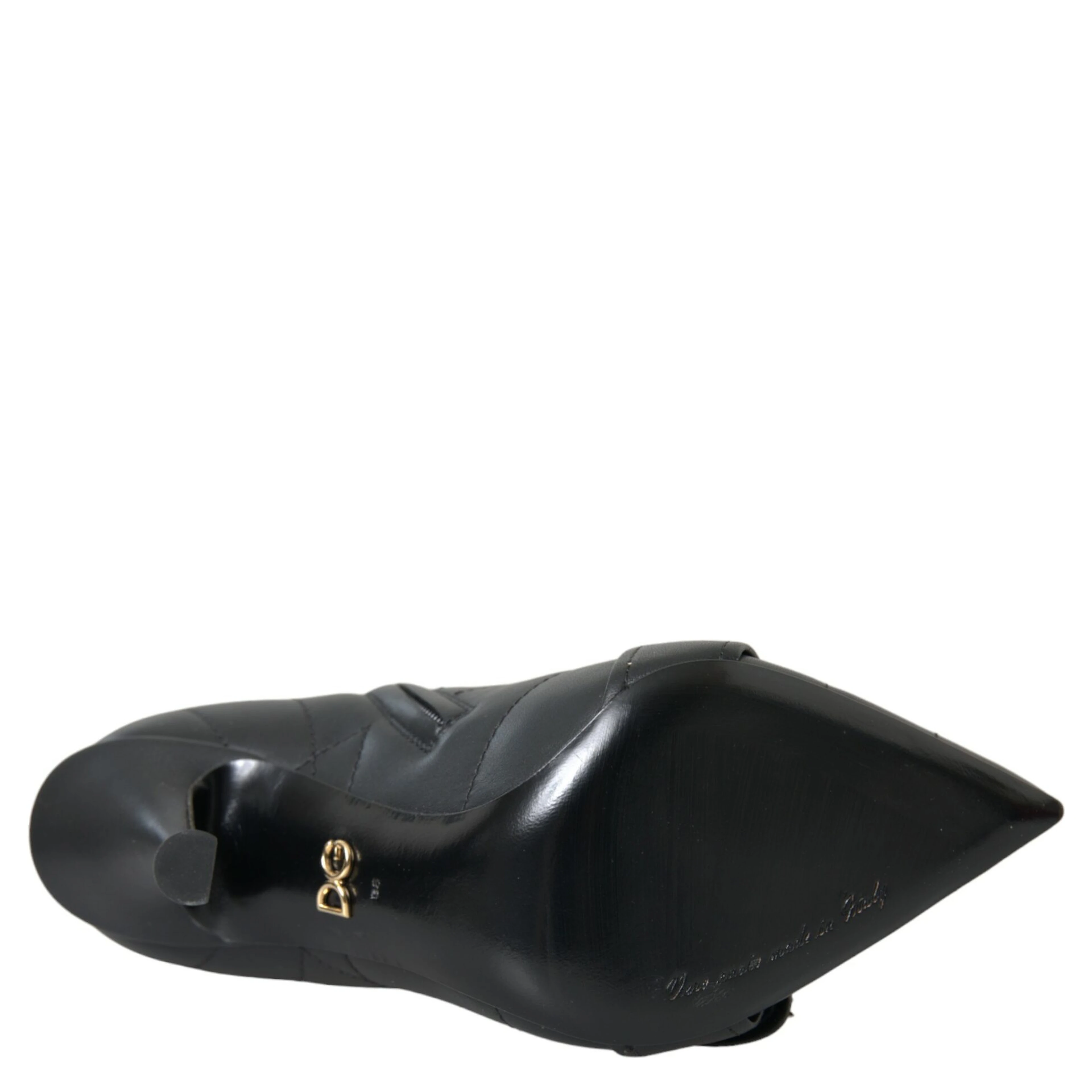 Black Devotion Quilted Buckled Boots Shoes