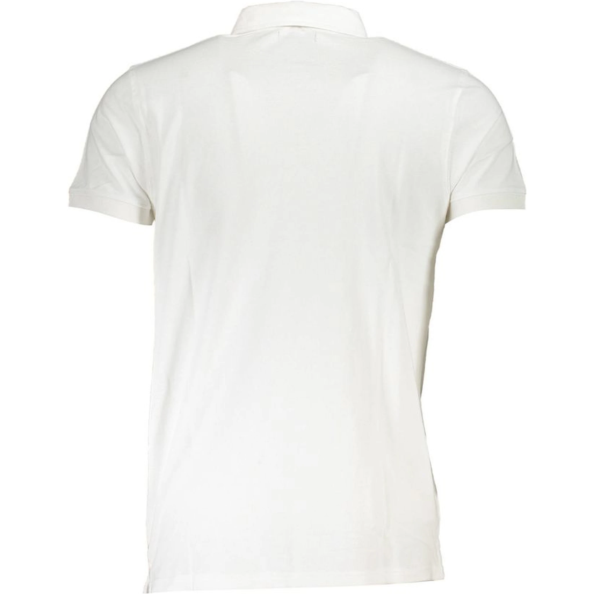 White Cotton Polo Shirt