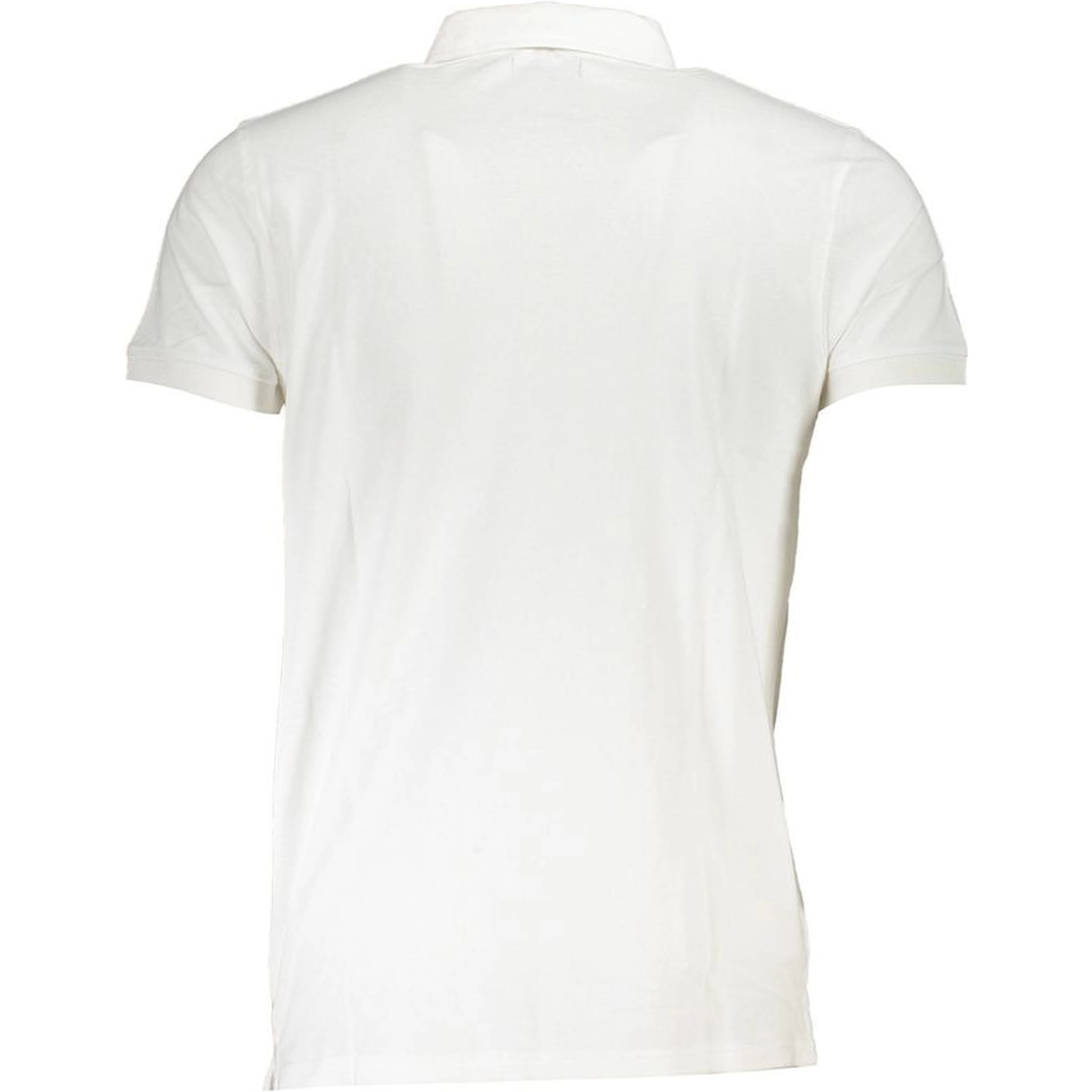 White Cotton Polo Shirt