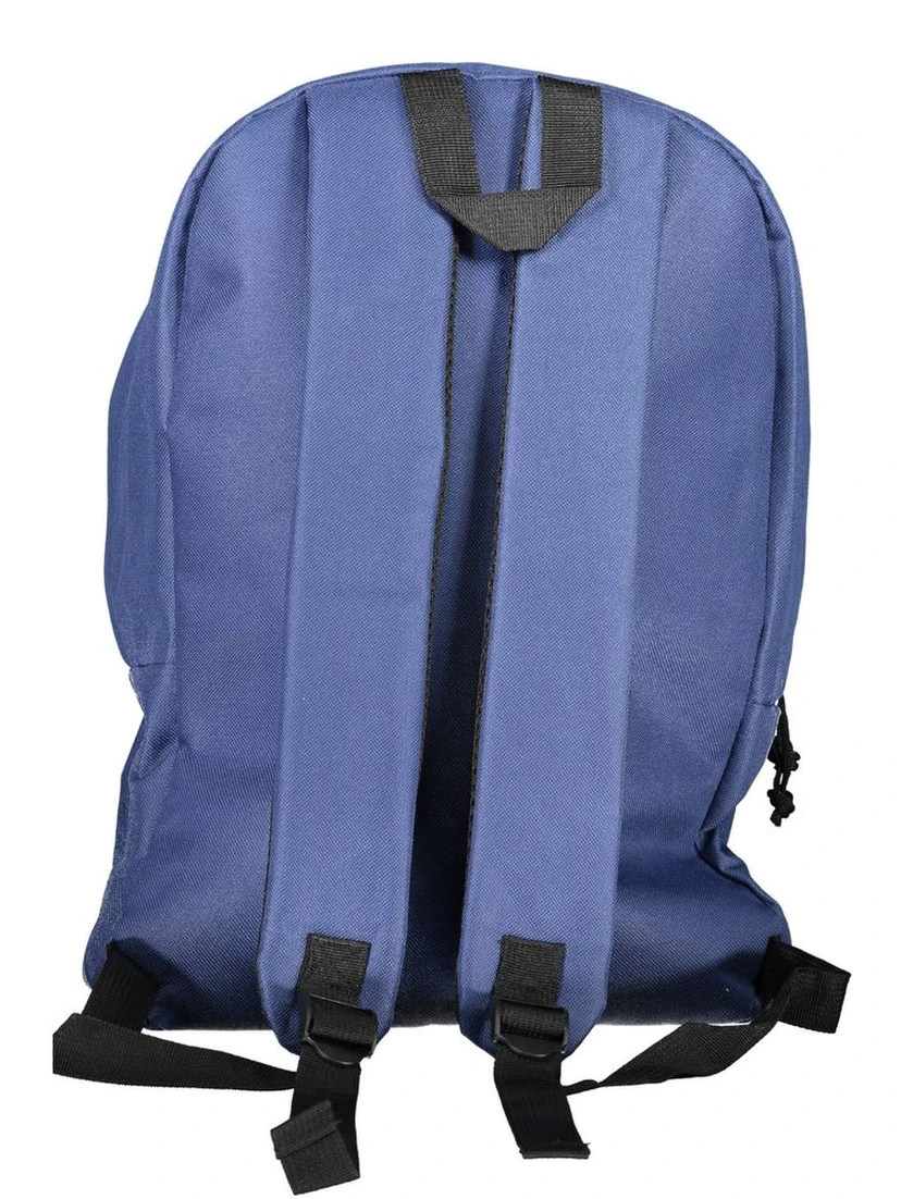 Blue Polyester Backpack