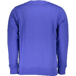Blue Cotton Sweatshirt