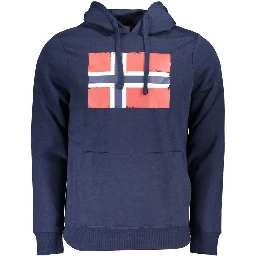 Blue Cotton Sweatshirt