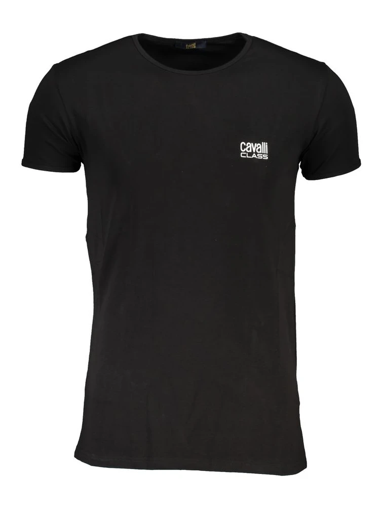 Black Cotton T-Shirt