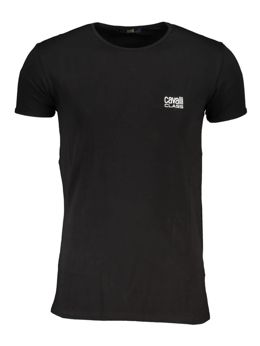 Black Cotton T-Shirt
