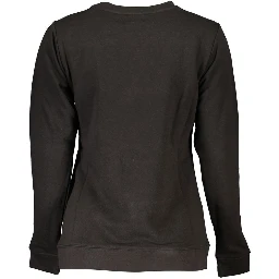 سويت شيرت قطني أسود