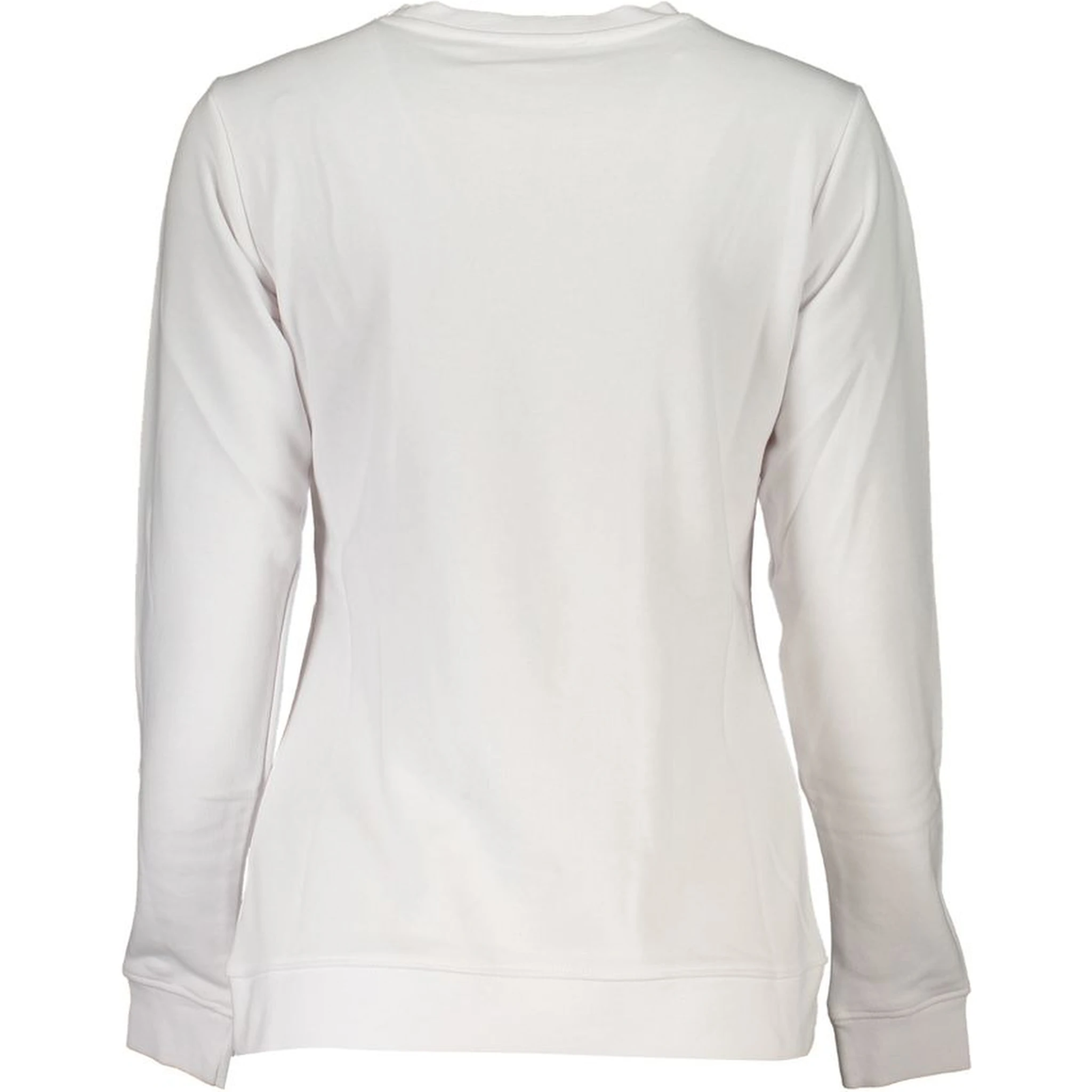 سويت شيرت قطني أبيض