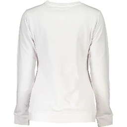 White Cotton Sweatshirt
