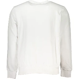 White Cotton Sweatshirt