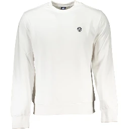 White Cotton Sweatshirt