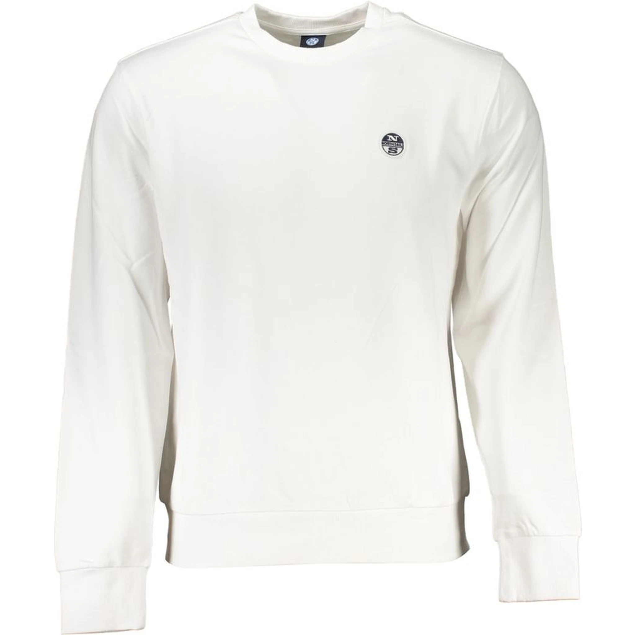 White Cotton Sweatshirt