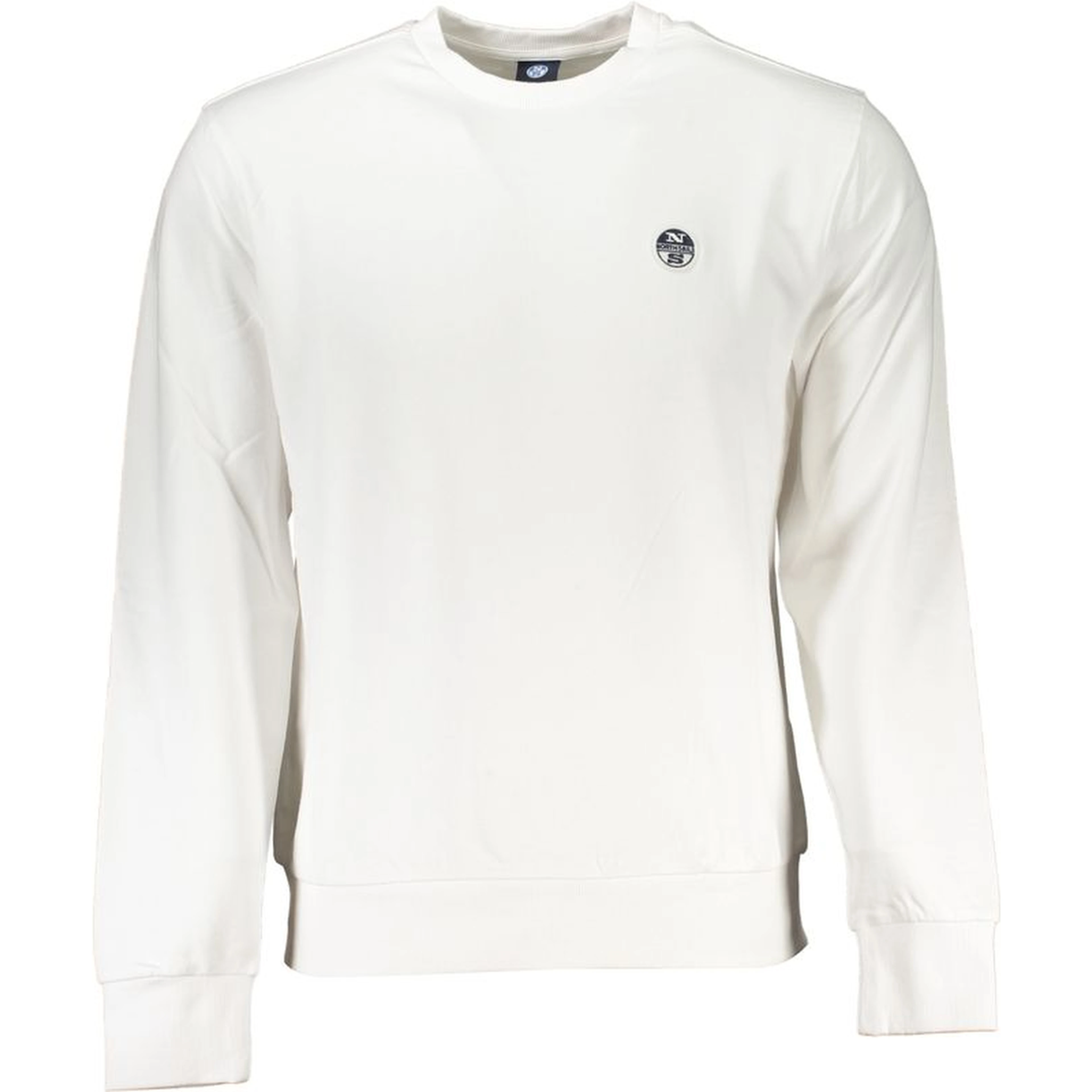 White Cotton Sweatshirt