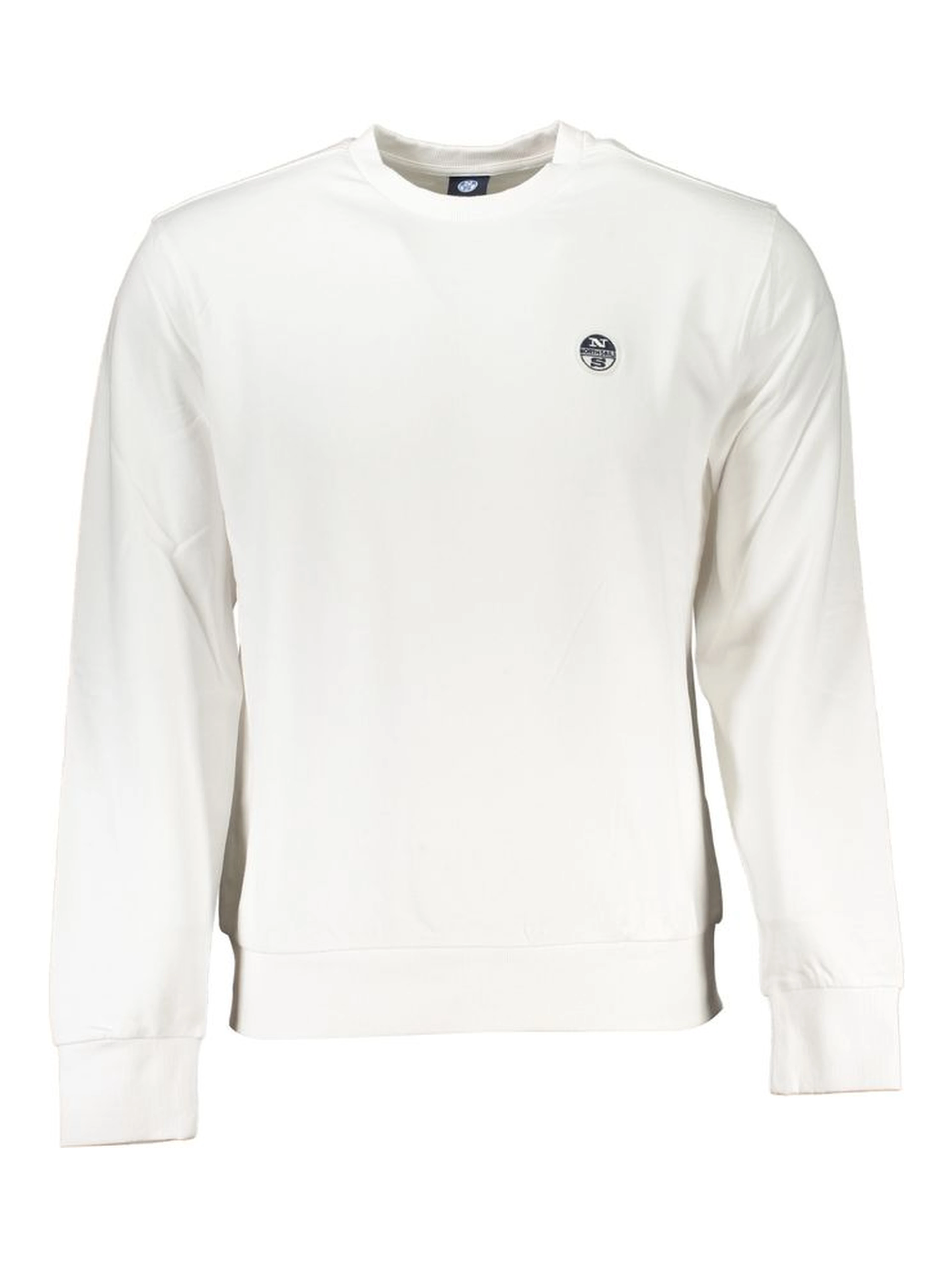 White Cotton Sweatshirt