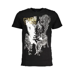 Black Cotton T-Shirt