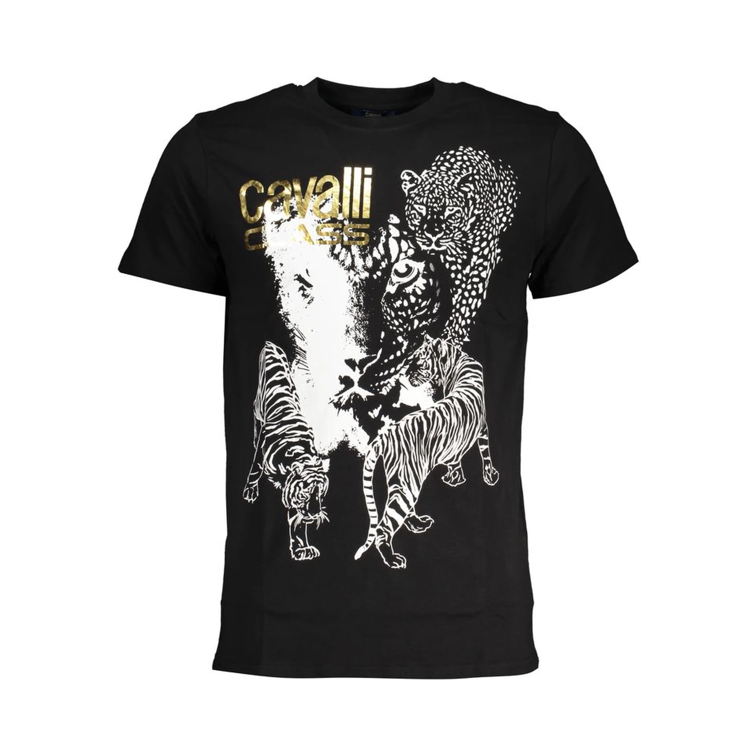 Black Cotton T-Shirt