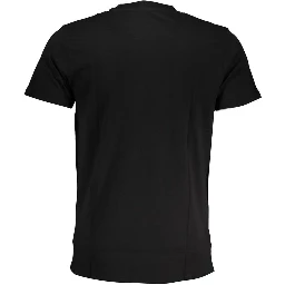 Black Cotton T-Shirt