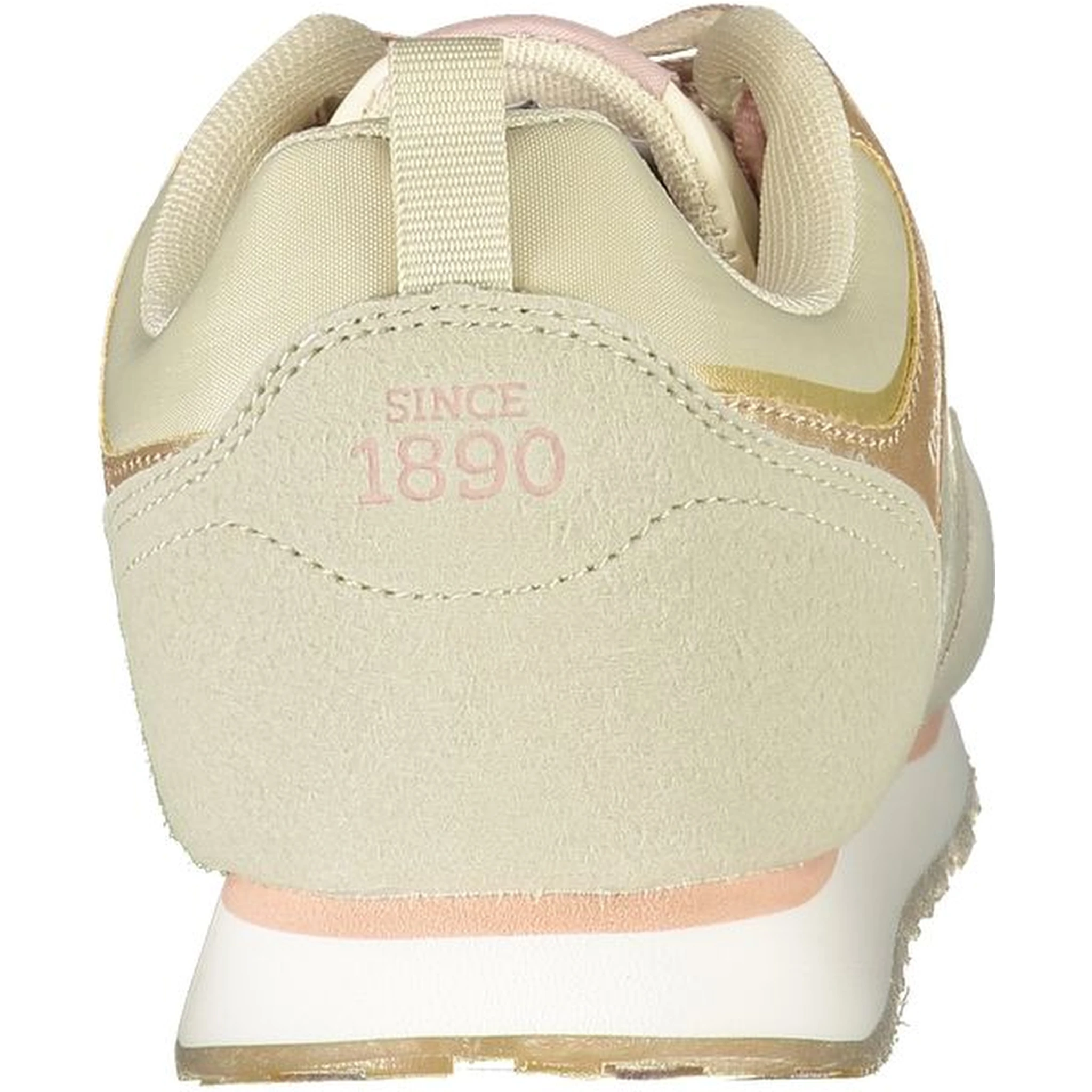 Beige Polyester Sneaker