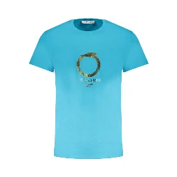 Blue Cotton T-Shirt