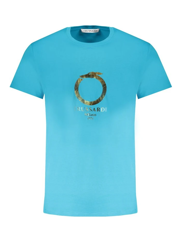 Blue Cotton T-Shirt