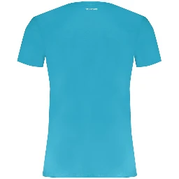 Blue Cotton T-Shirt