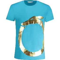 Blue Cotton T-Shirt