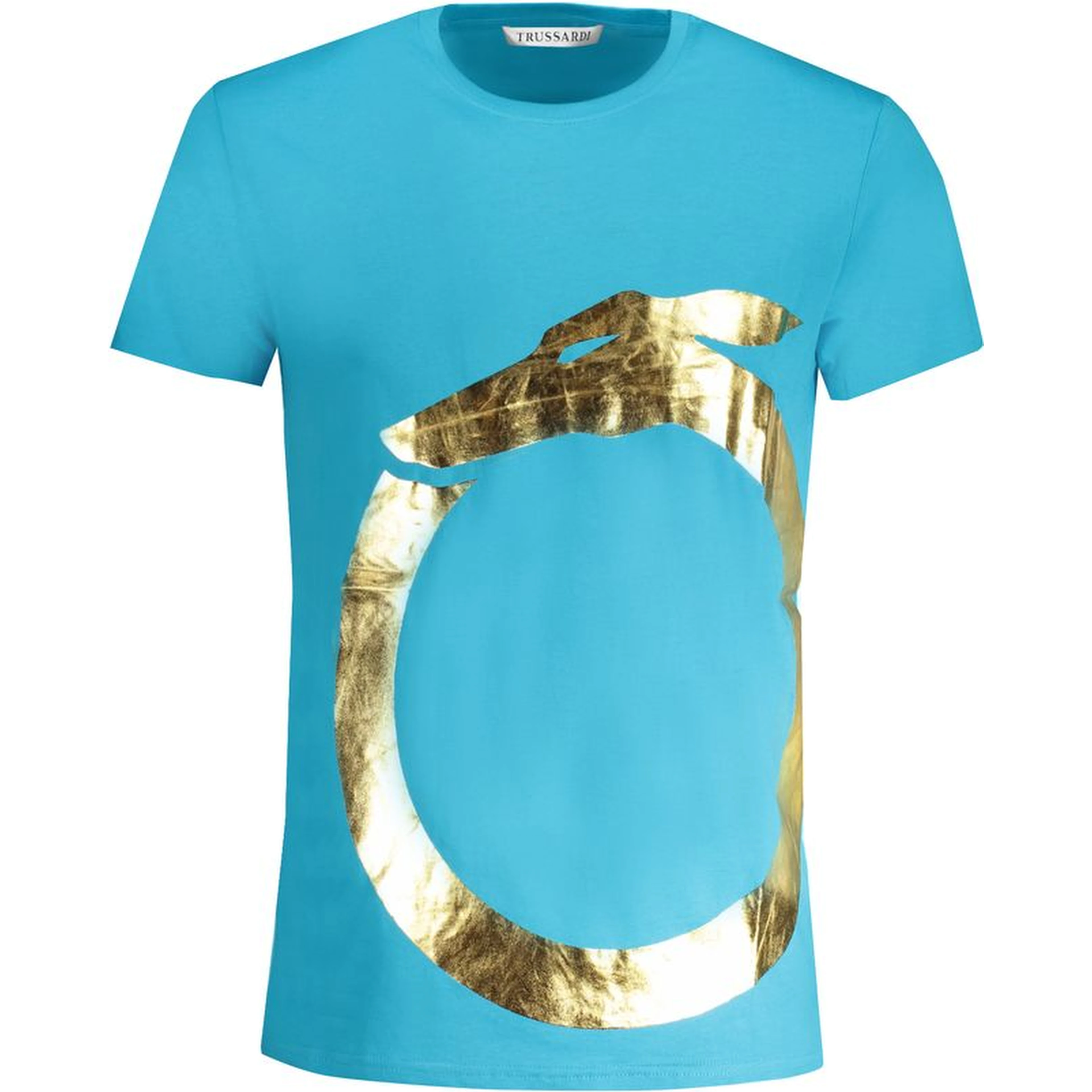 Blue Cotton T-Shirt
