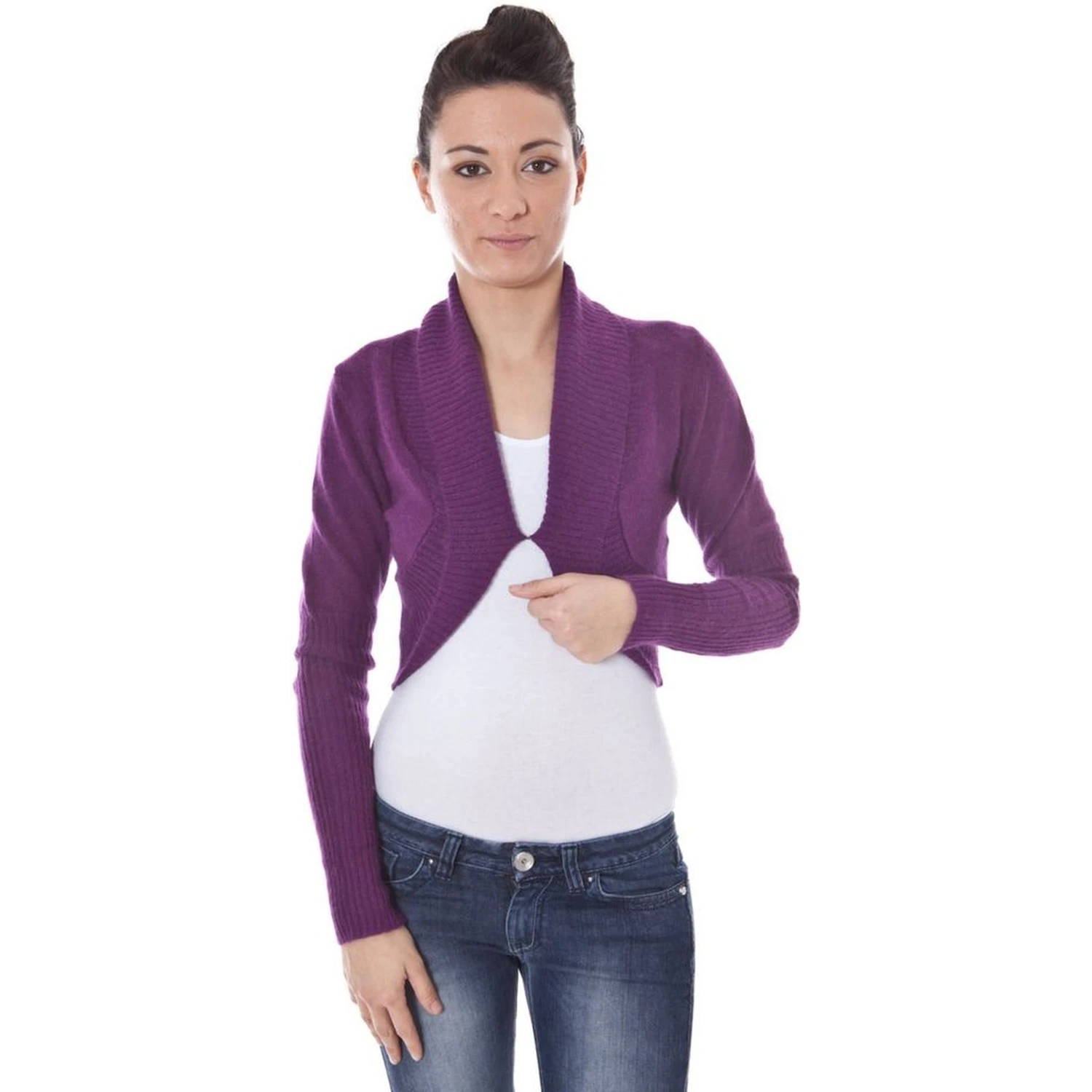 Purple Wool Sweater