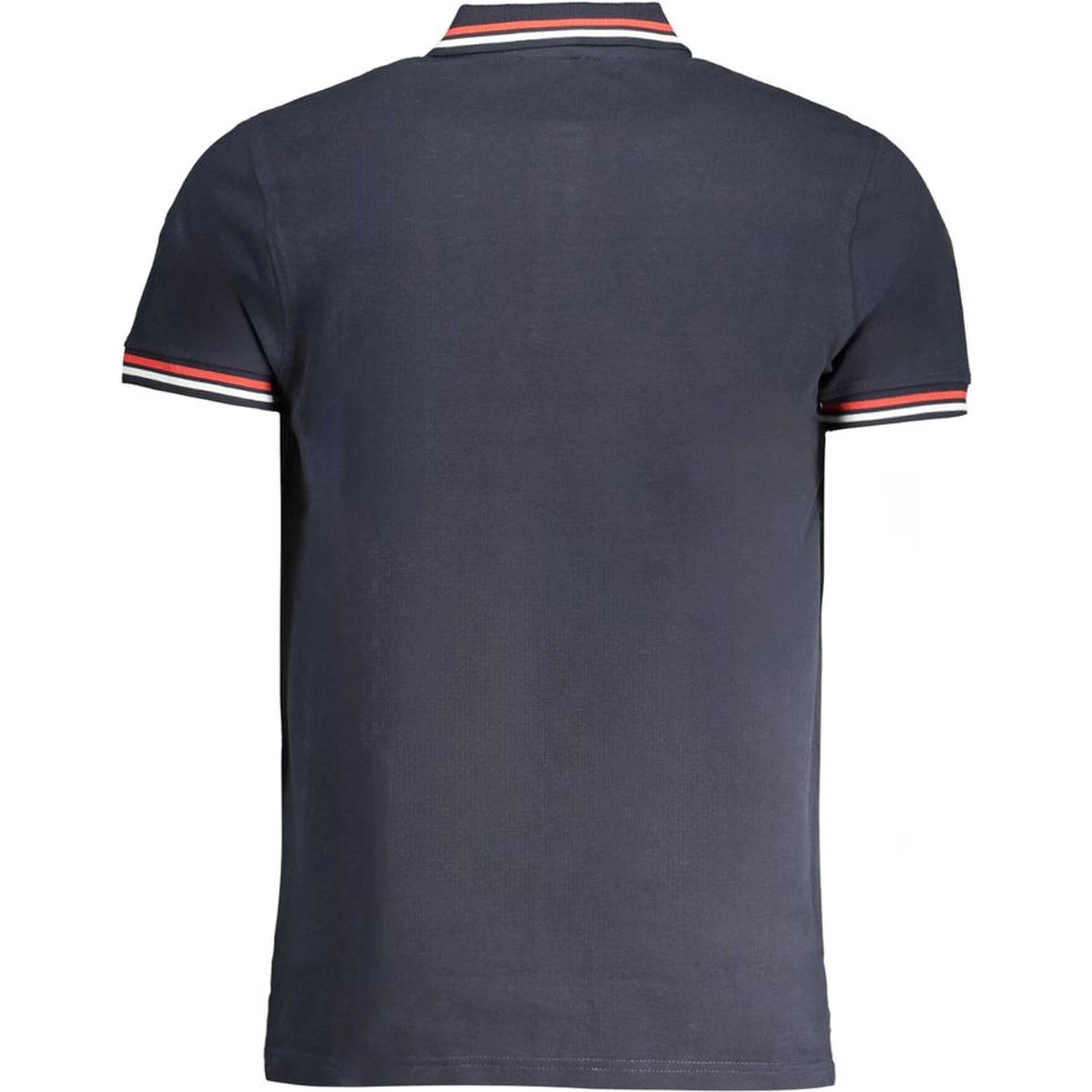 Blue Cotton Polo Shirt