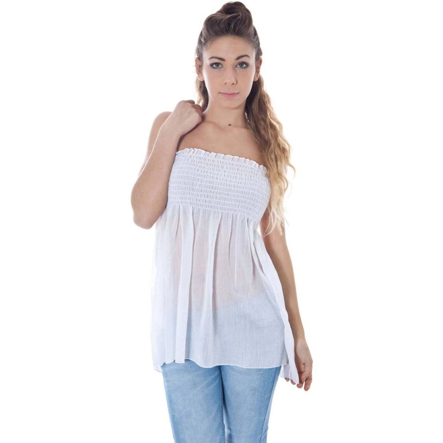 White Polyester Underwear