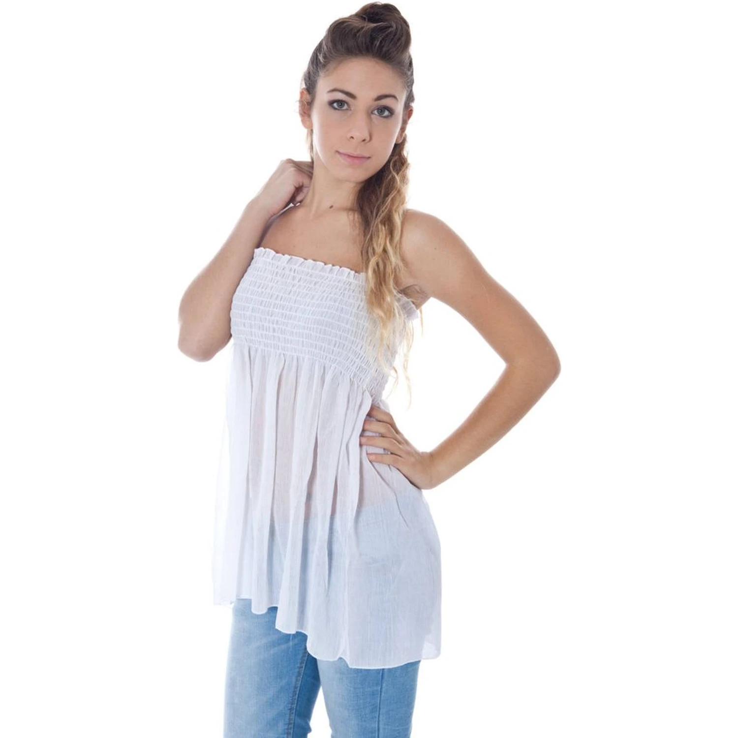 White Polyester Underwear