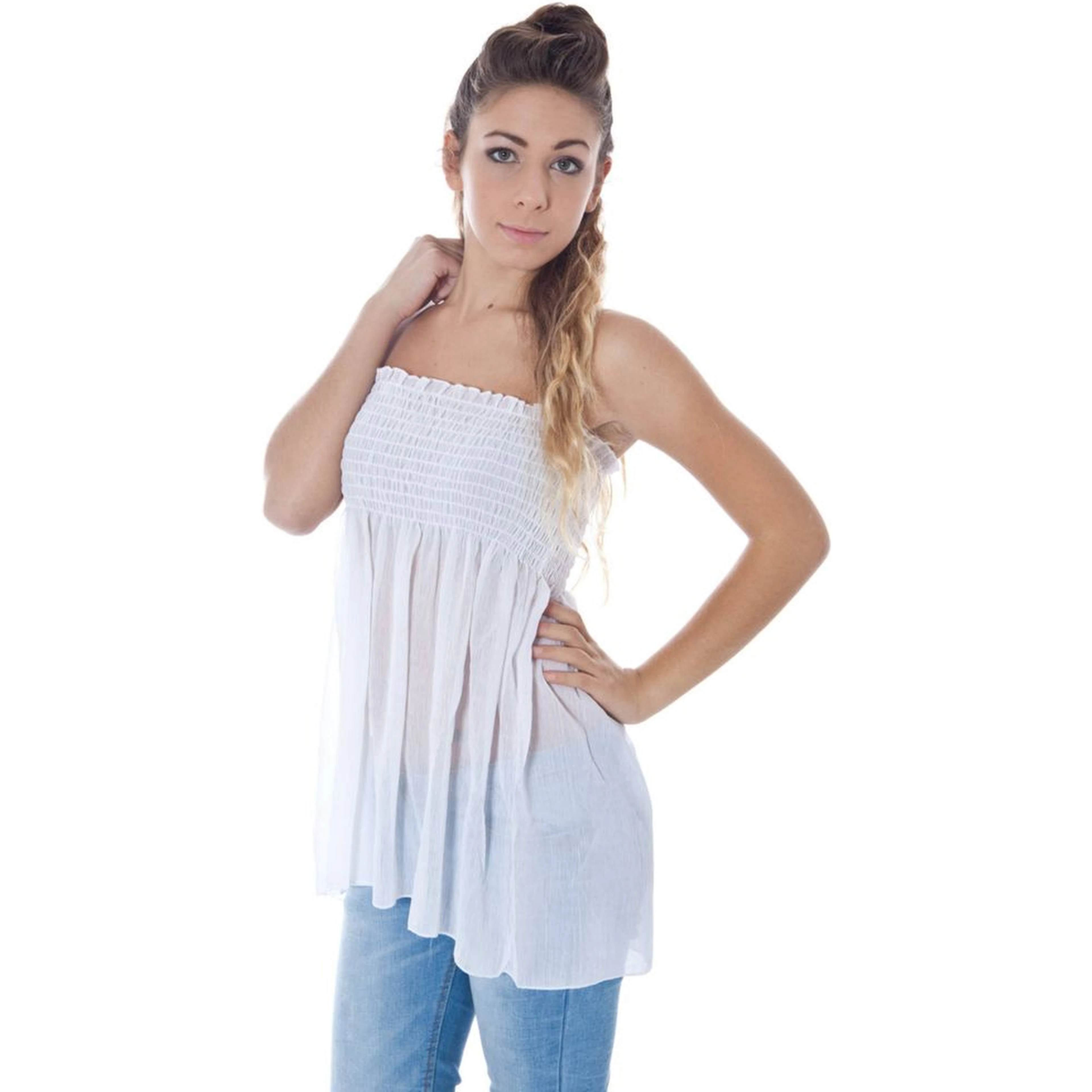 White Polyester Underwear