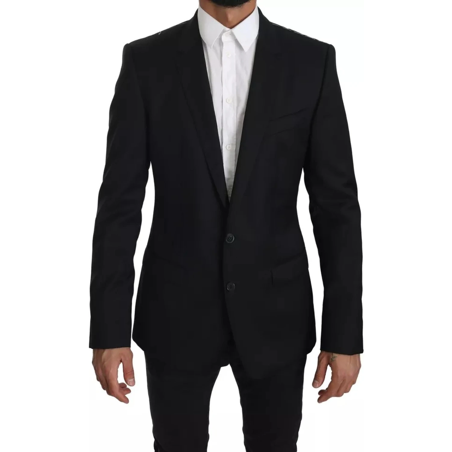 Black Slim Jacket Coat Blazer MARTINI