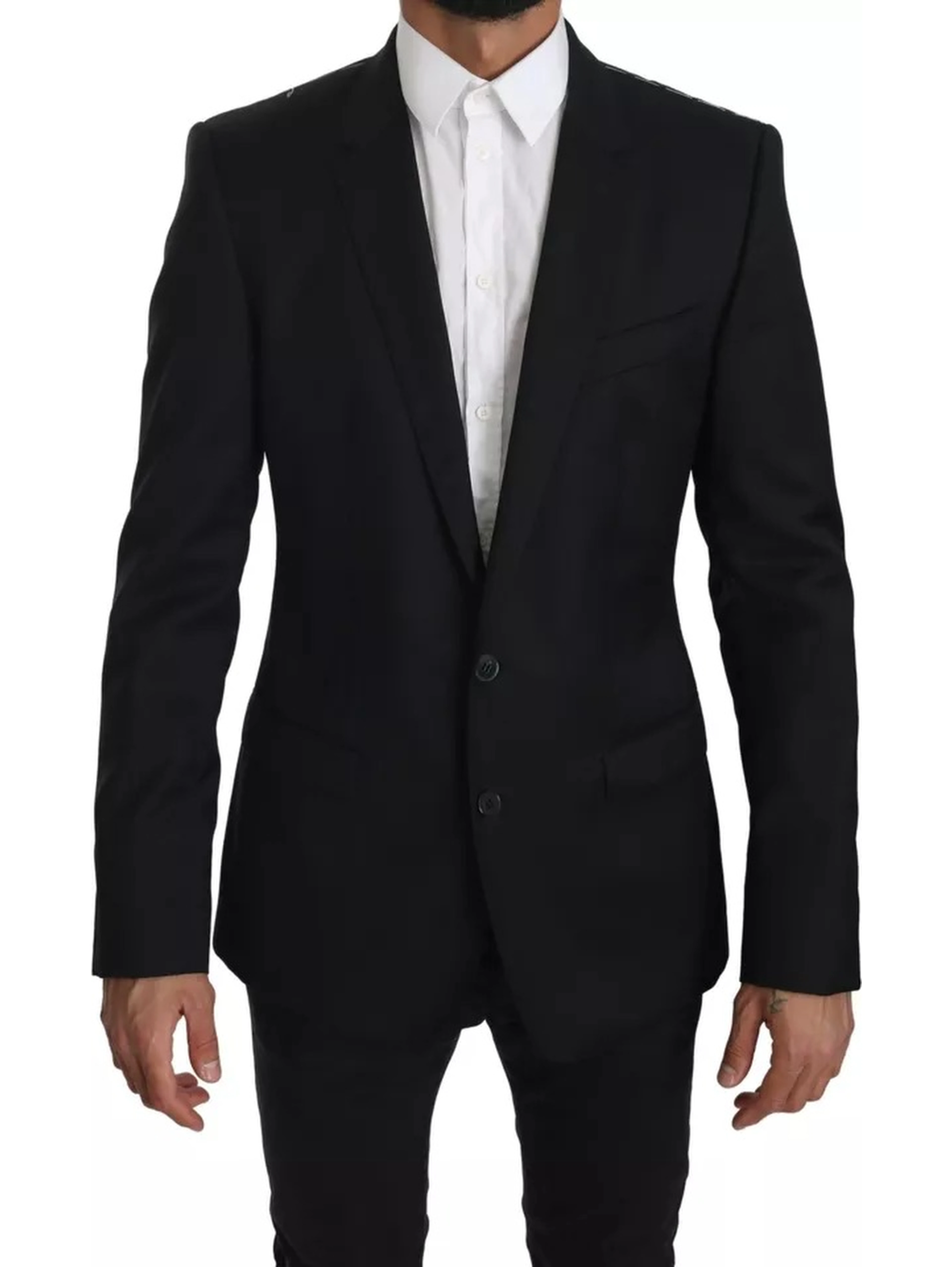 Black Slim Jacket Coat Blazer MARTINI