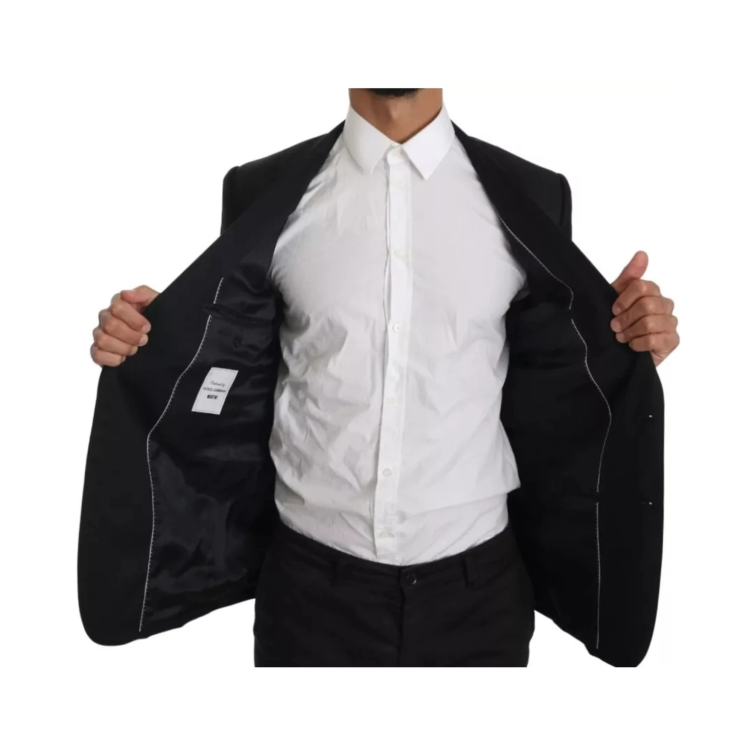 Black Slim Jacket Coat Blazer MARTINI