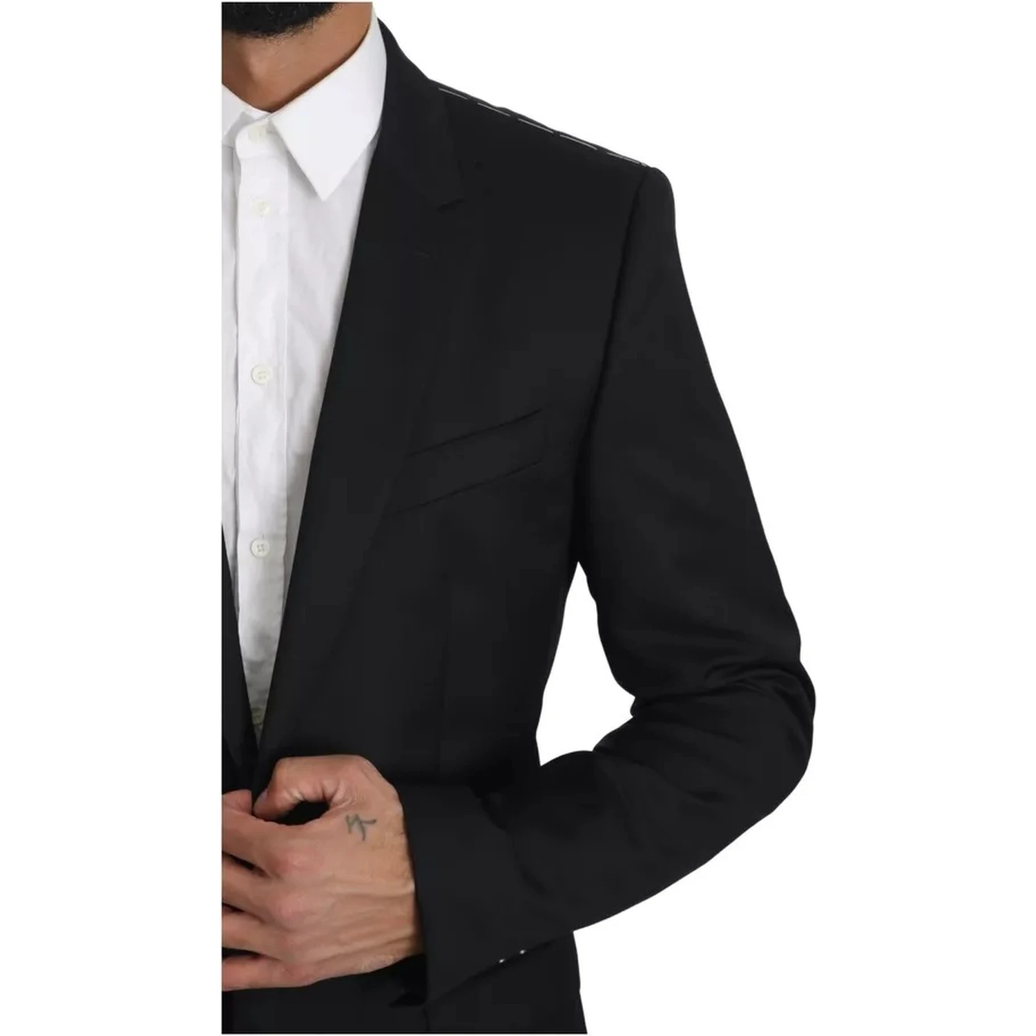 Black Slim Jacket Coat Blazer MARTINI