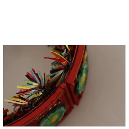 Multicolor Floral Wide Waist Carretto Belt