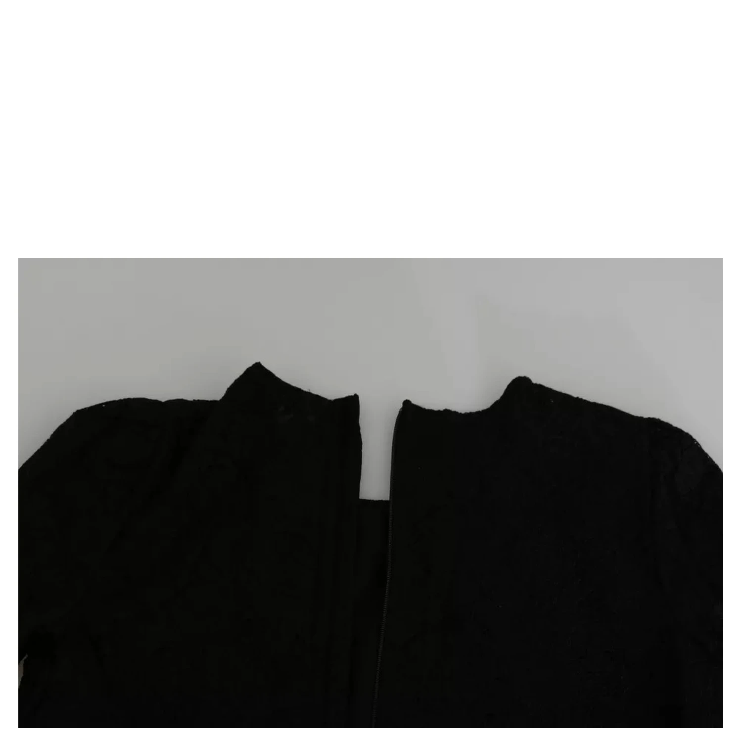 Black Lace Long Sleeves Blouse STAFF Top