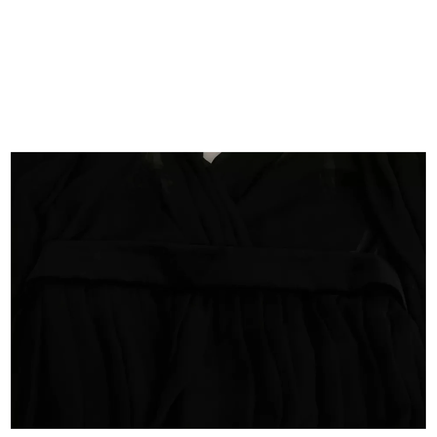 Black Mesh Pleated Mini Silk Blend Dress