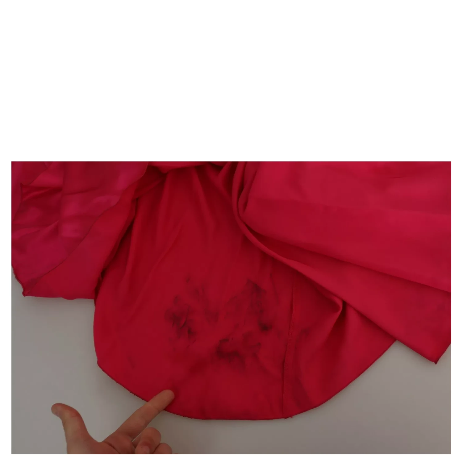 Fuchsia Fitted Cut One Shoulder Midi Dress