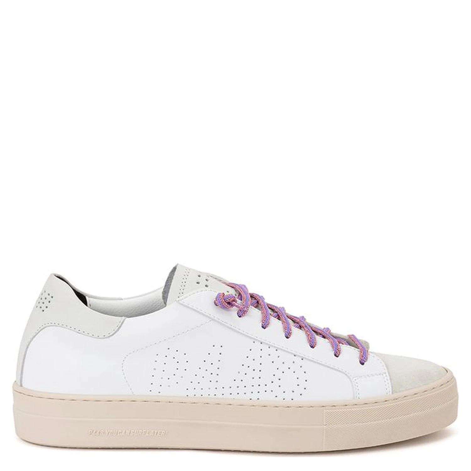 John White Leather Sneaker
