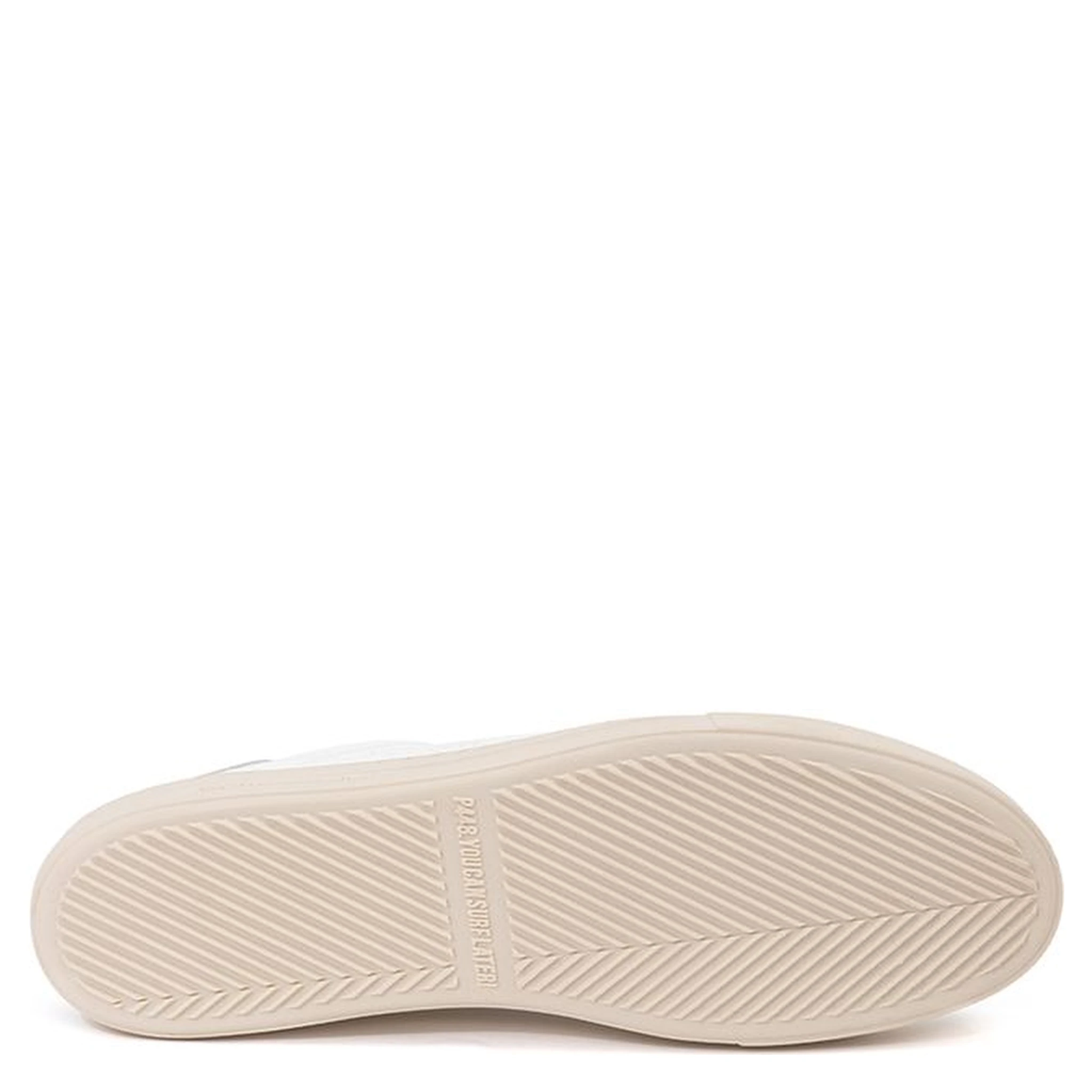 White Leather Athletic Sneakers