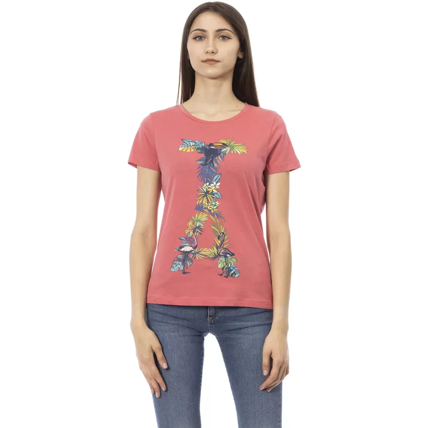 Fuchsia Cotton Tops & T-Shirt