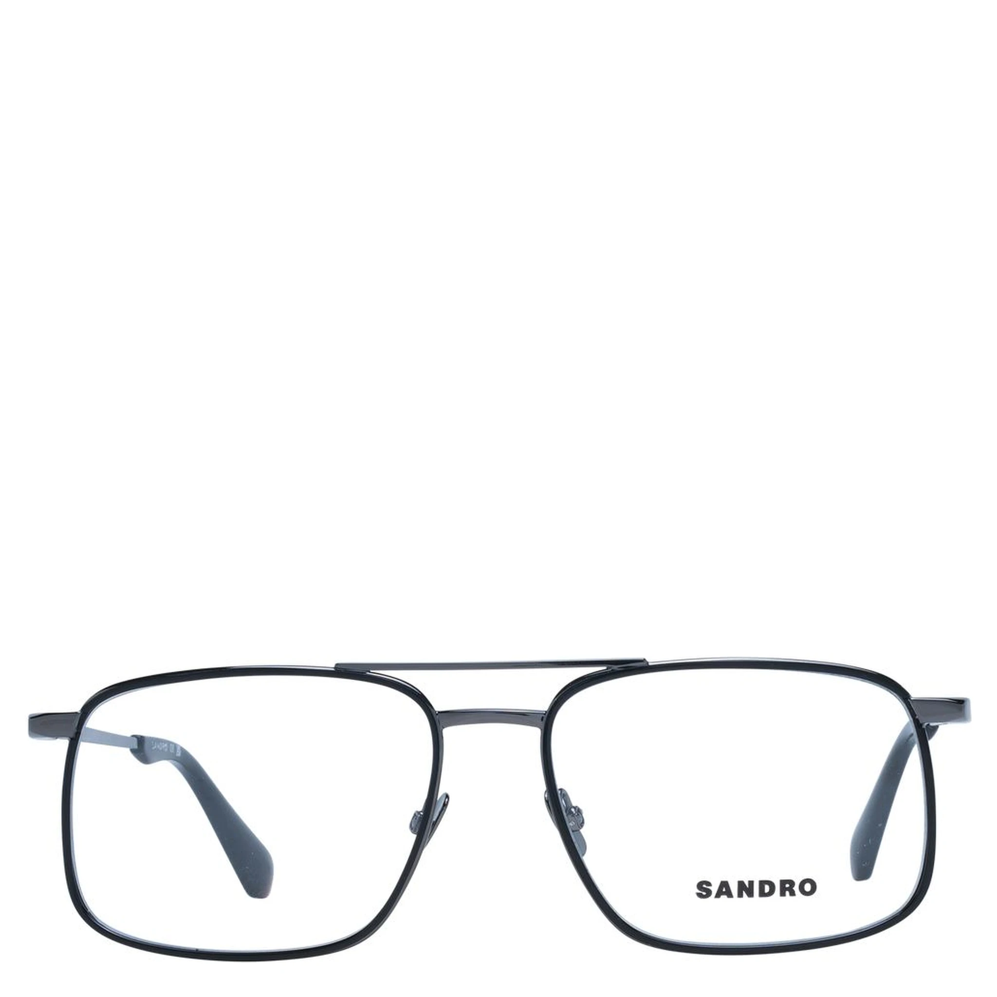 نظارات معدنية رمادية (إطارات)