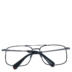 نظارات معدنية رمادية (إطارات)