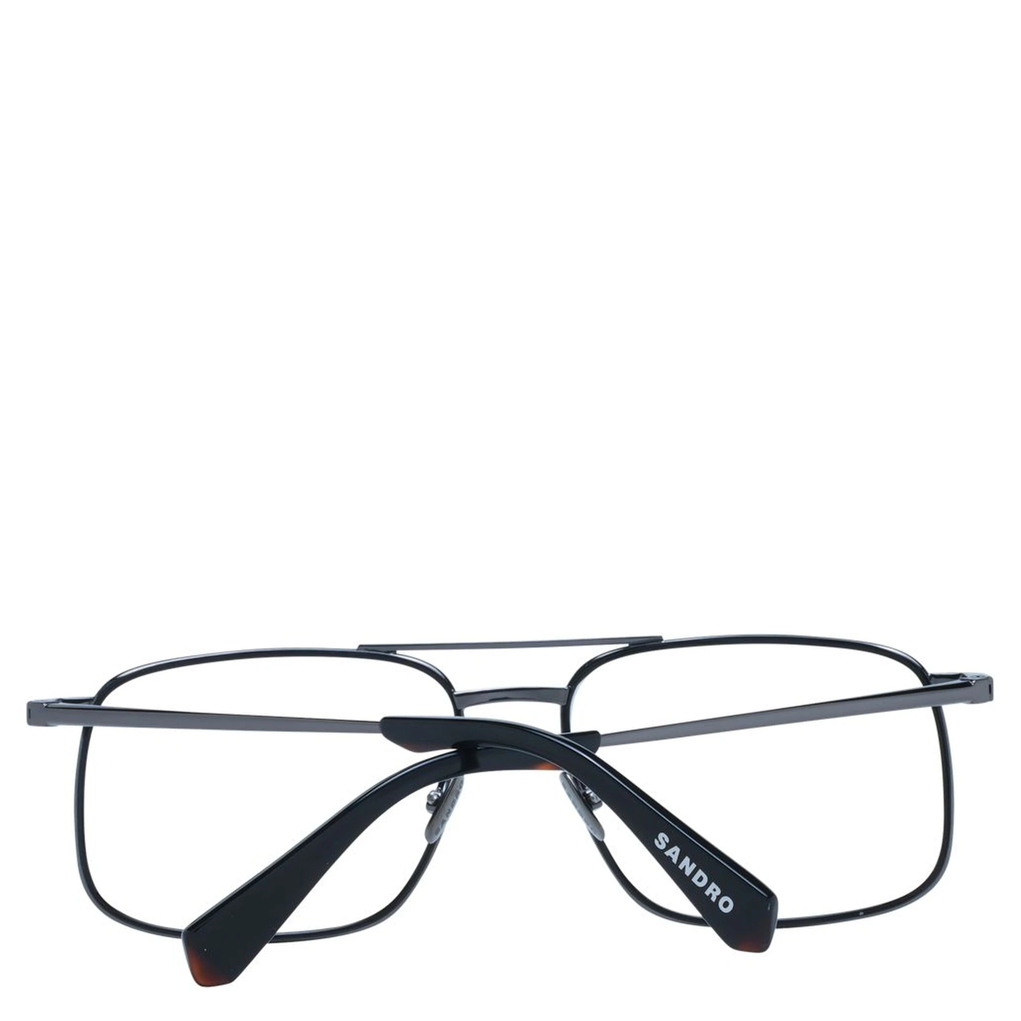 نظارات معدنية رمادية (إطارات)