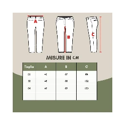 Blue Linen Casual Pants