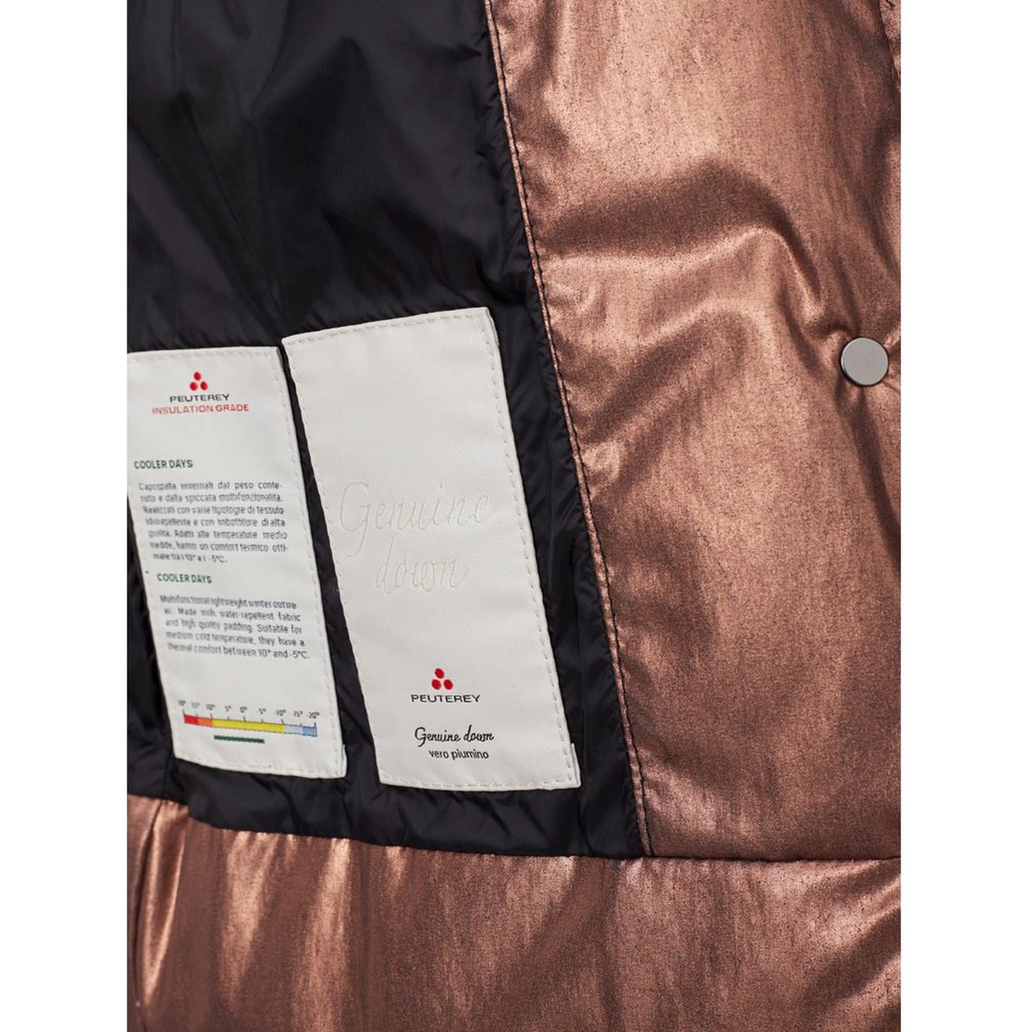 Pink Polyester Full-Length Jacket