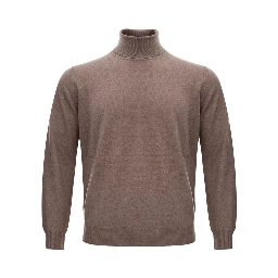 Brown Wool Turtleneck