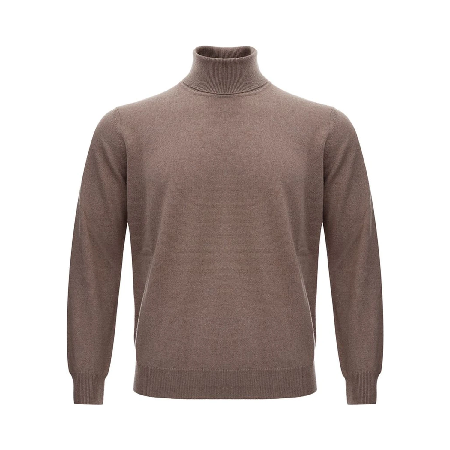 Brown Wool Turtleneck