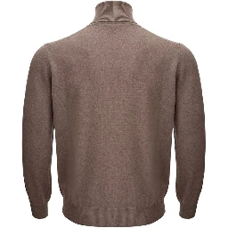 Brown Wool Turtleneck